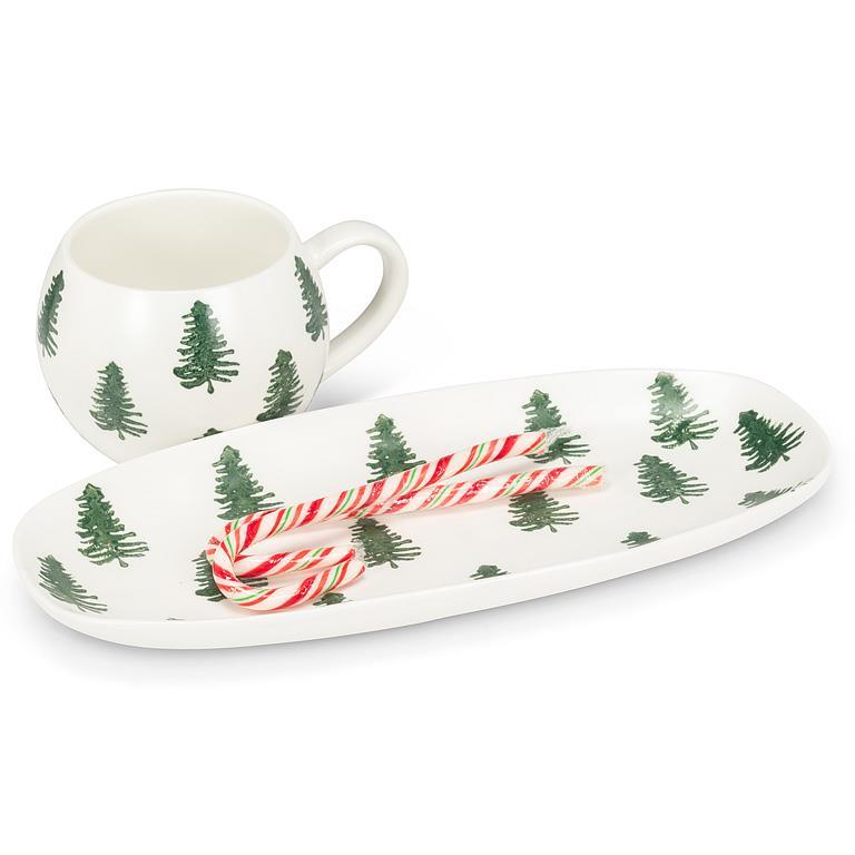 ASSIETTE OVALE ARBRE