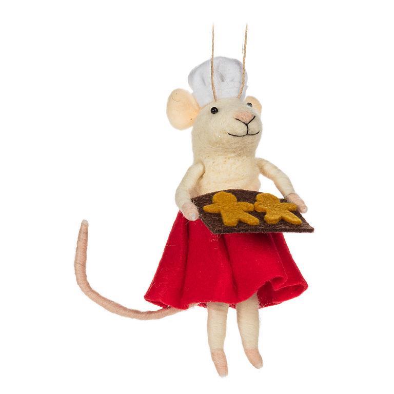 ORNEMENT SOURIS BOULANGER
