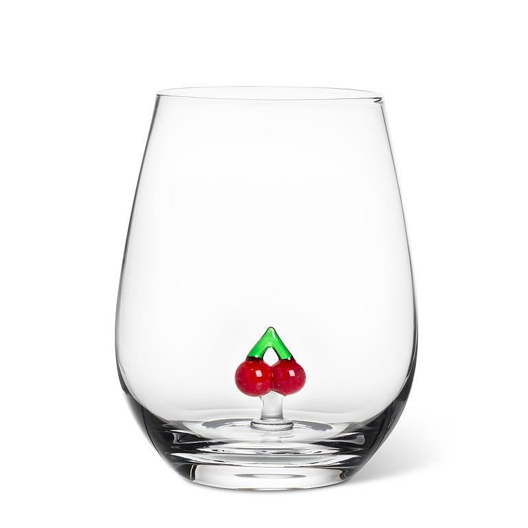 VERRE A VIN SANS PIED CERISES 20 OZ