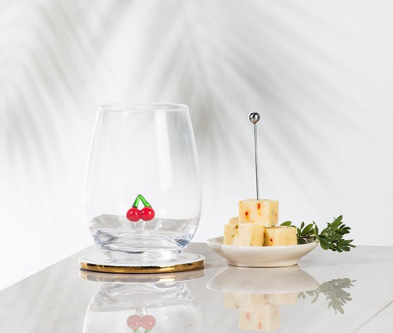 VERRE A VIN SANS PIED CERISES 20 OZ
