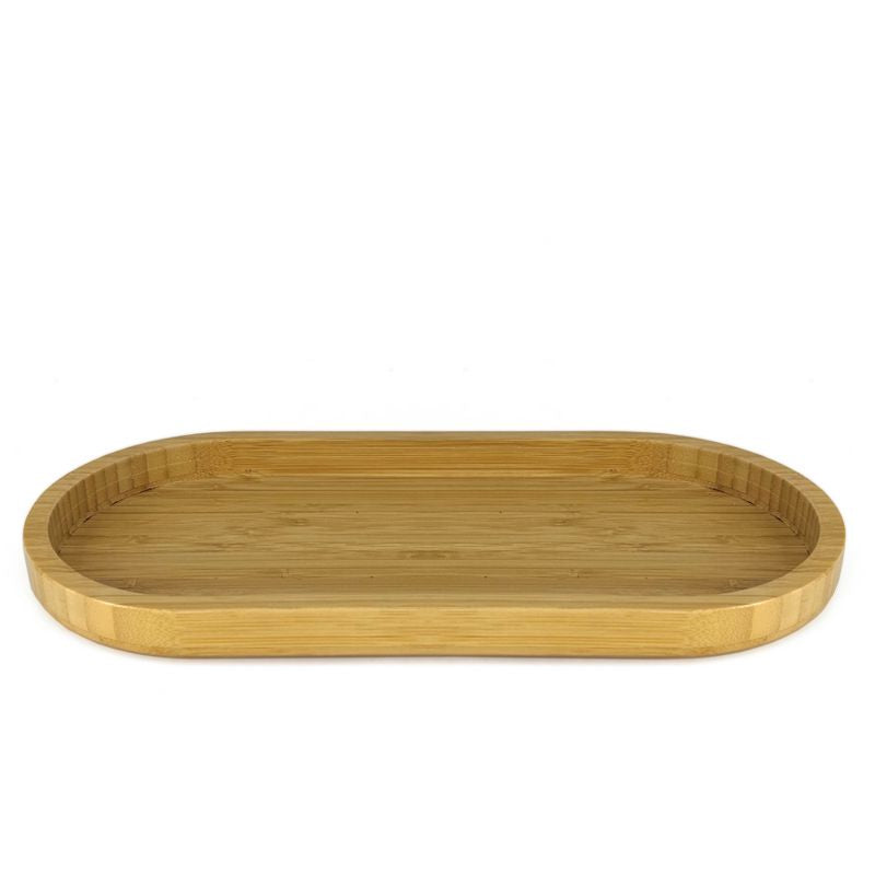PLATEAU OVAL BOIS 35.5 CM