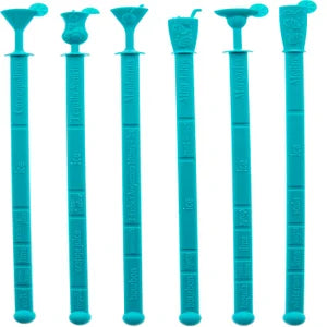 ENS. 6 BÂTONS DE RECETTES