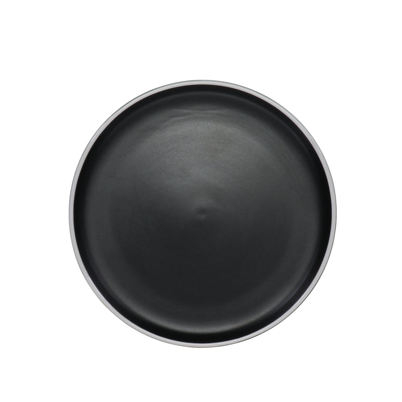 ASSIETTE À SALADE TEMPO NOIR