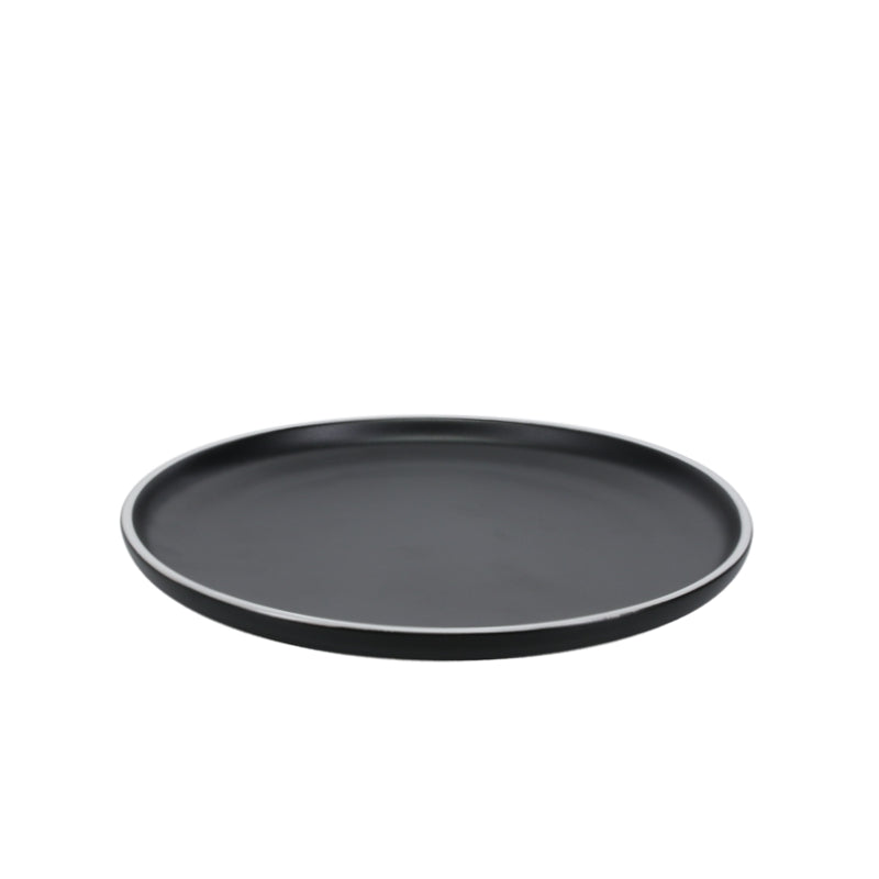ASSIETTE À SALADE TEMPO NOIR