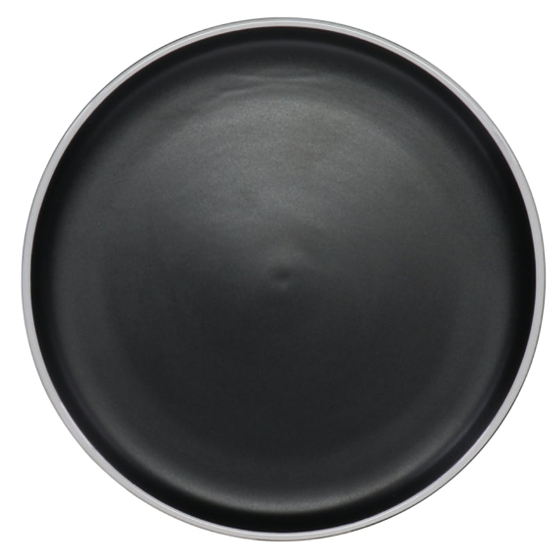 ASSIETTE À DINER TEMPO NOIR
