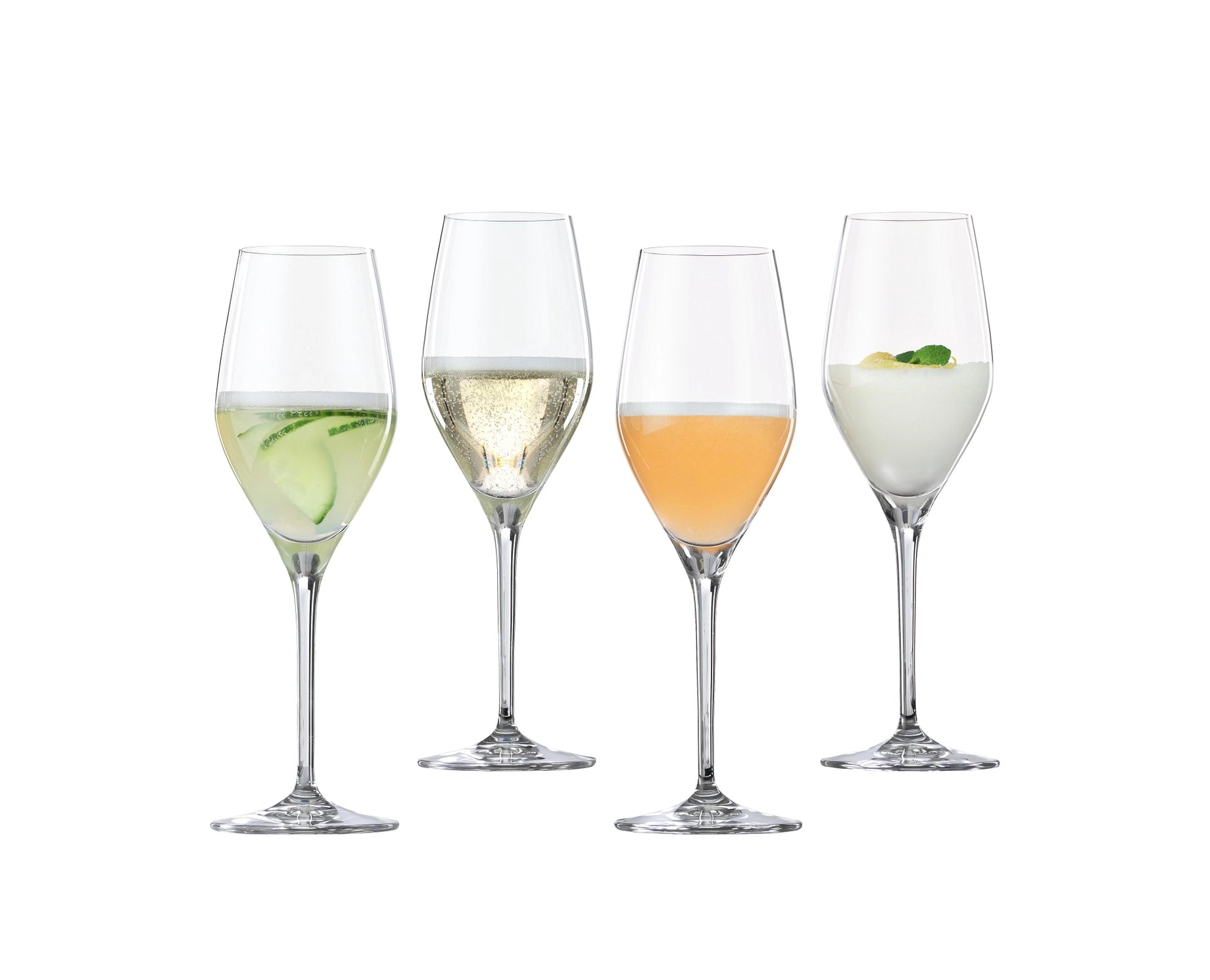 ENS. 4 VERRES PROSECCO SPIEGELAU