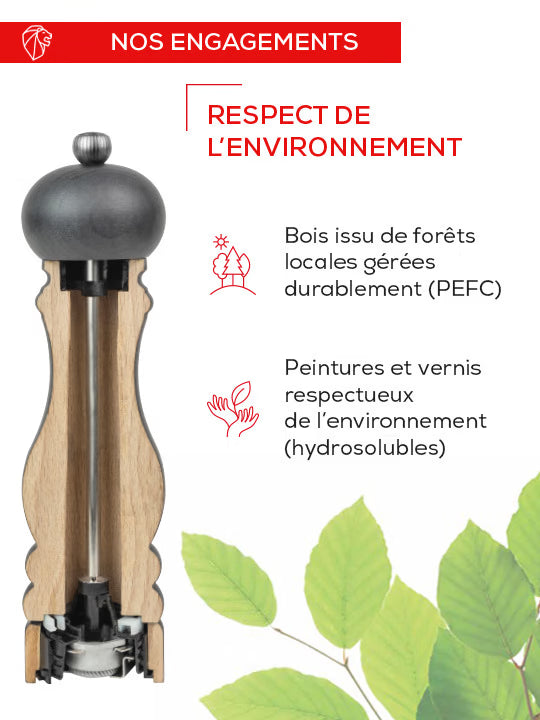 MOULIN POIVRE BOREAL 21 CM ROCK GREY PEUGEOT
