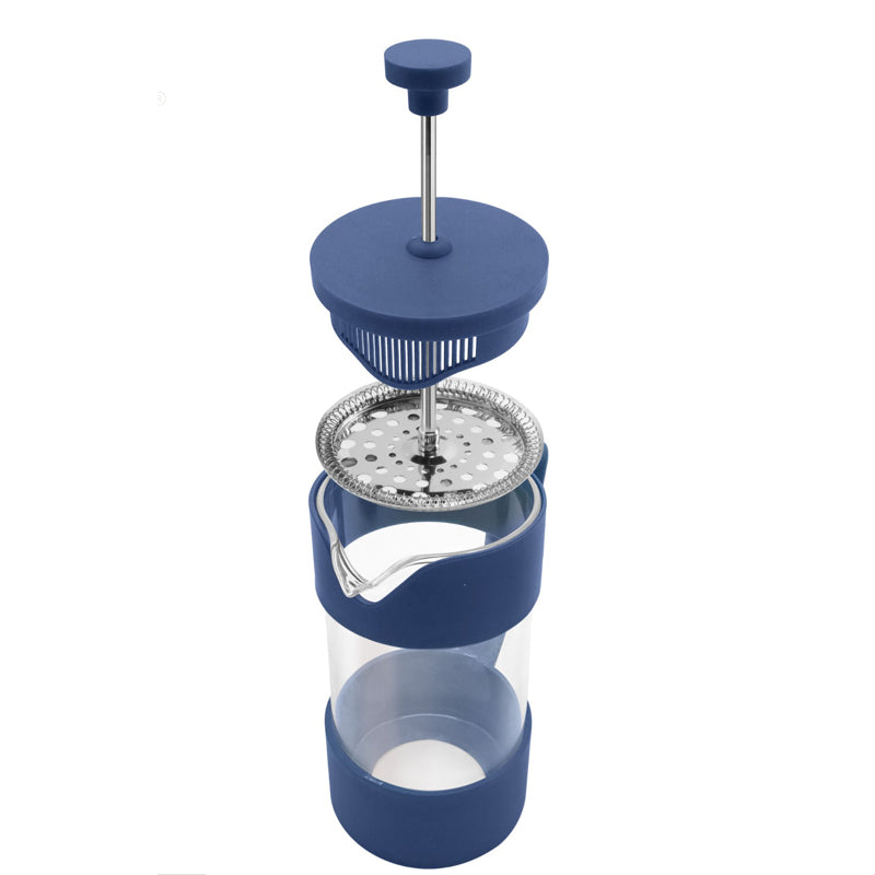 CAFETIÈRE PISTON BLEU 600ML