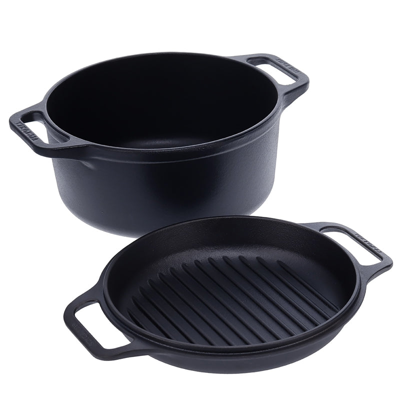 COCOTTE COMBO EN FONTE - 5.7 L