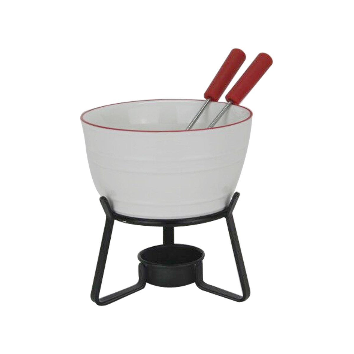 ENS. FONDUE BLANC ET ROUGE