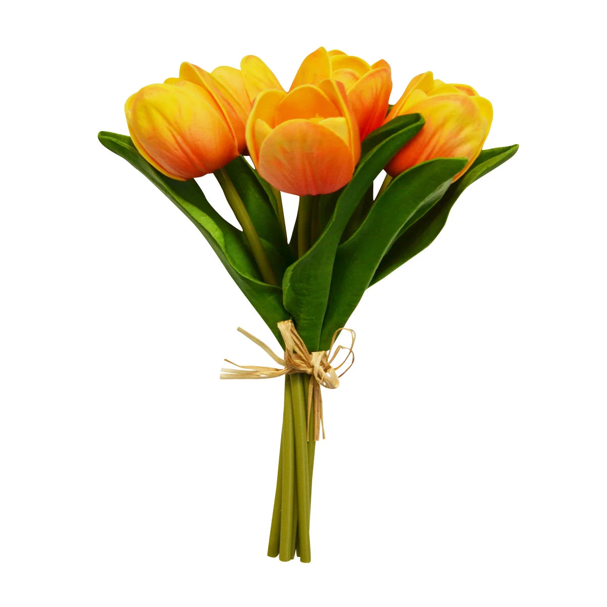 BOUQUET DE TULIPES JAUNES/ORANGES