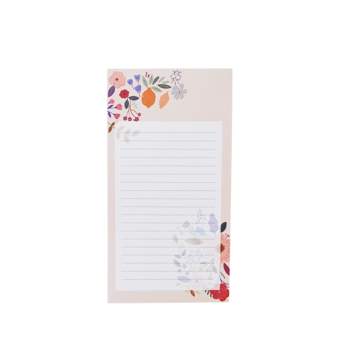 BLOC NOTES (50) FLEURI