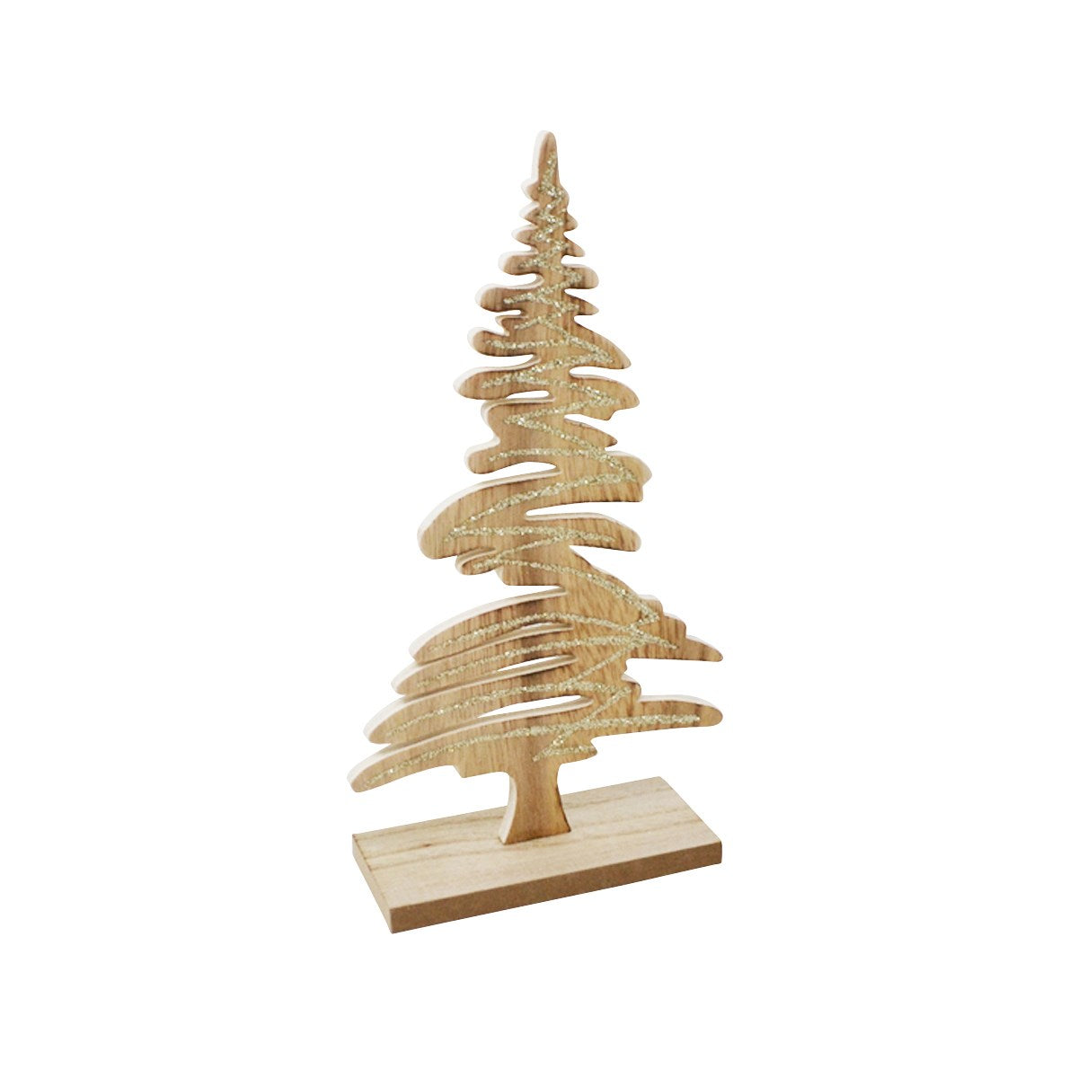 SAPIN DESSINÉ EN BOIS