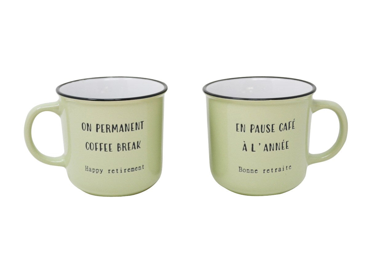 TASSE PAUSE CAFÉ / RETRAITE