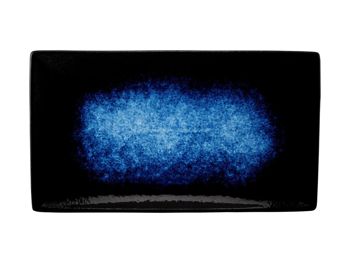 PLATEAU RECT. MIDNIGHT 34 X 19 CM