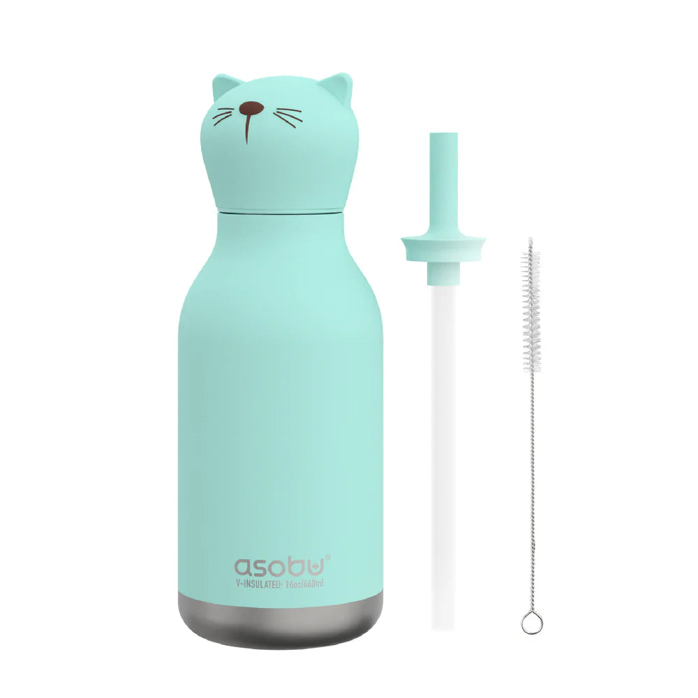 BOUTEILLE D'EAU TÊTE DE CHAT
