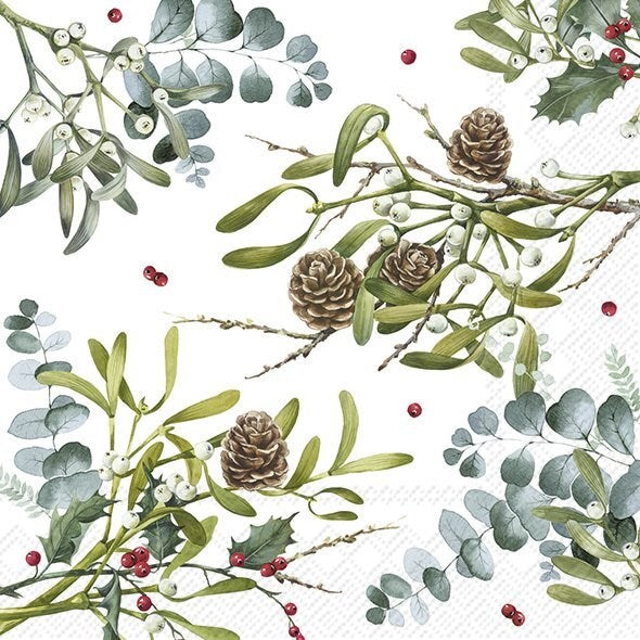 PQT 20 SERVIETTES COCKTAIL BRANCHES