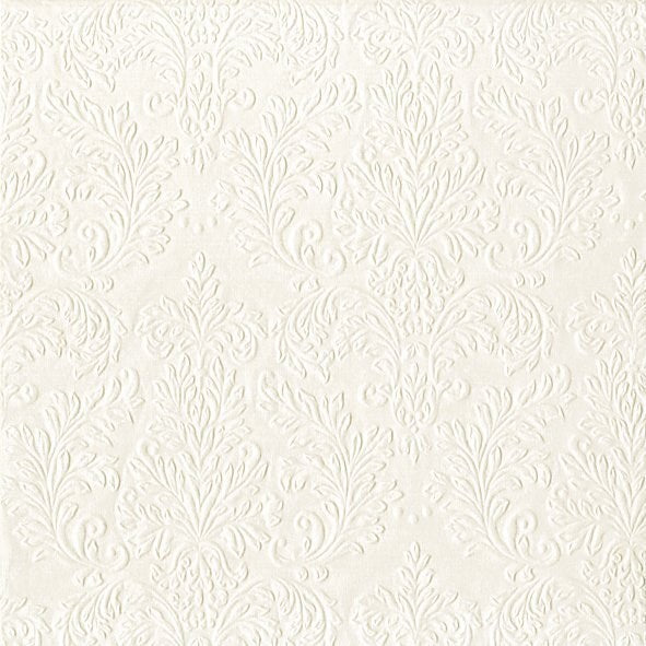PQT 16 SERVIETTES CAMEO UNI CRÈME