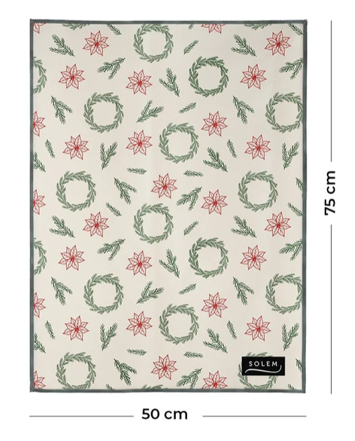 2 LINGES VAISSELLE MICROFIBRE ÉCLAT DE SAPIN