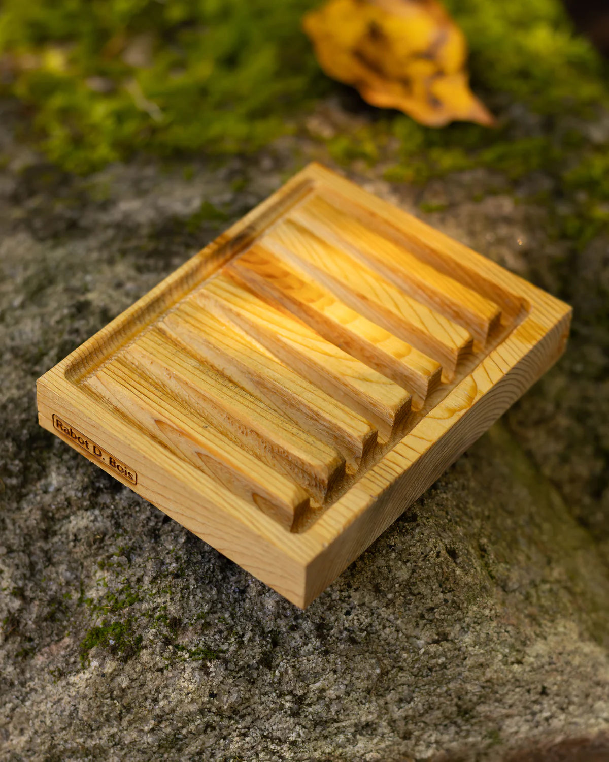 PORTE-SAVON EN BOIS - DCOULÉ