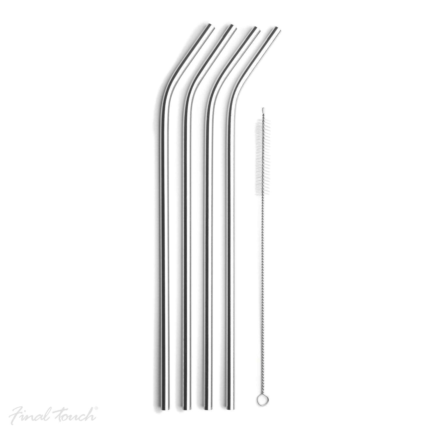 ENS. 4 PAILLES INOX