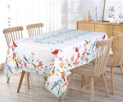 NAPPE 54 X 72 OISEAUX DE JARDIN