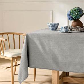 NAPPE 60 X 102 FAUX LIN - GRISE