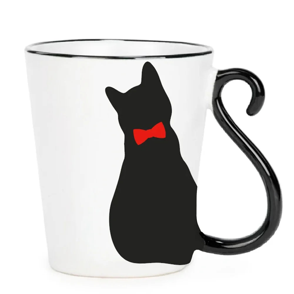 TASSE - CHAT AVEC QUEUE