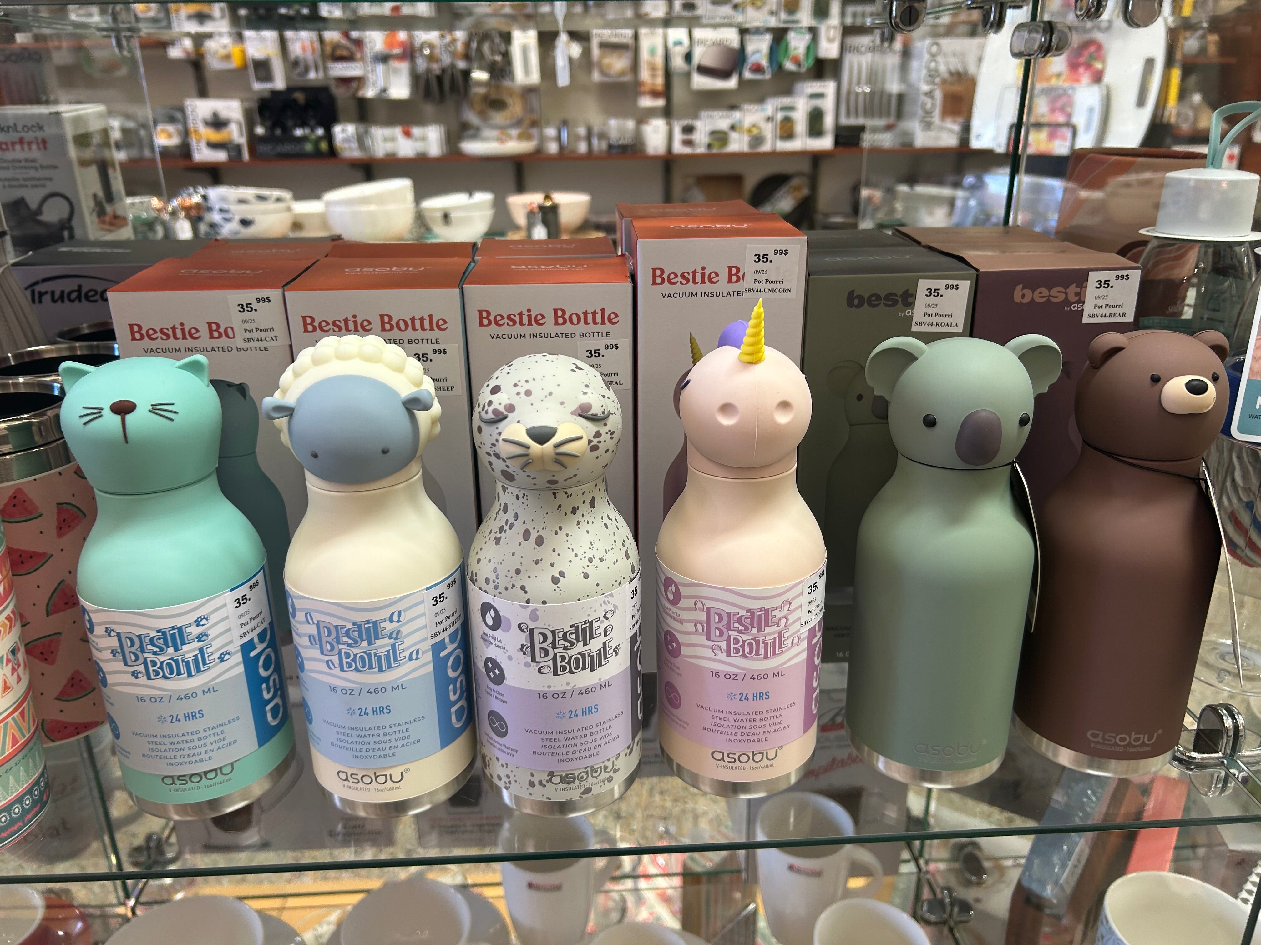 BOUTEILLE D'EAU TÊTE D'OURS