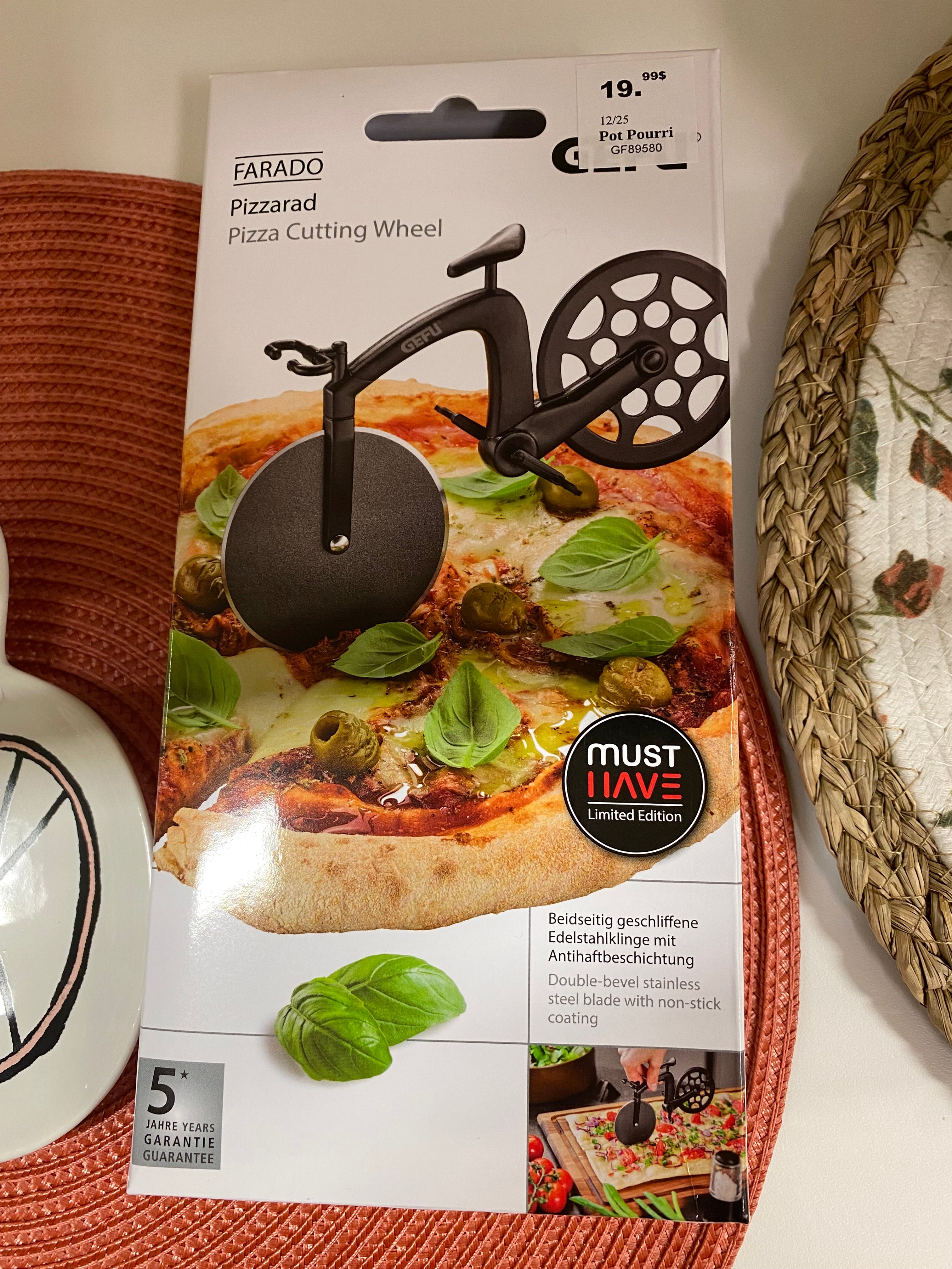 COUPE PIZZA VÉLO
