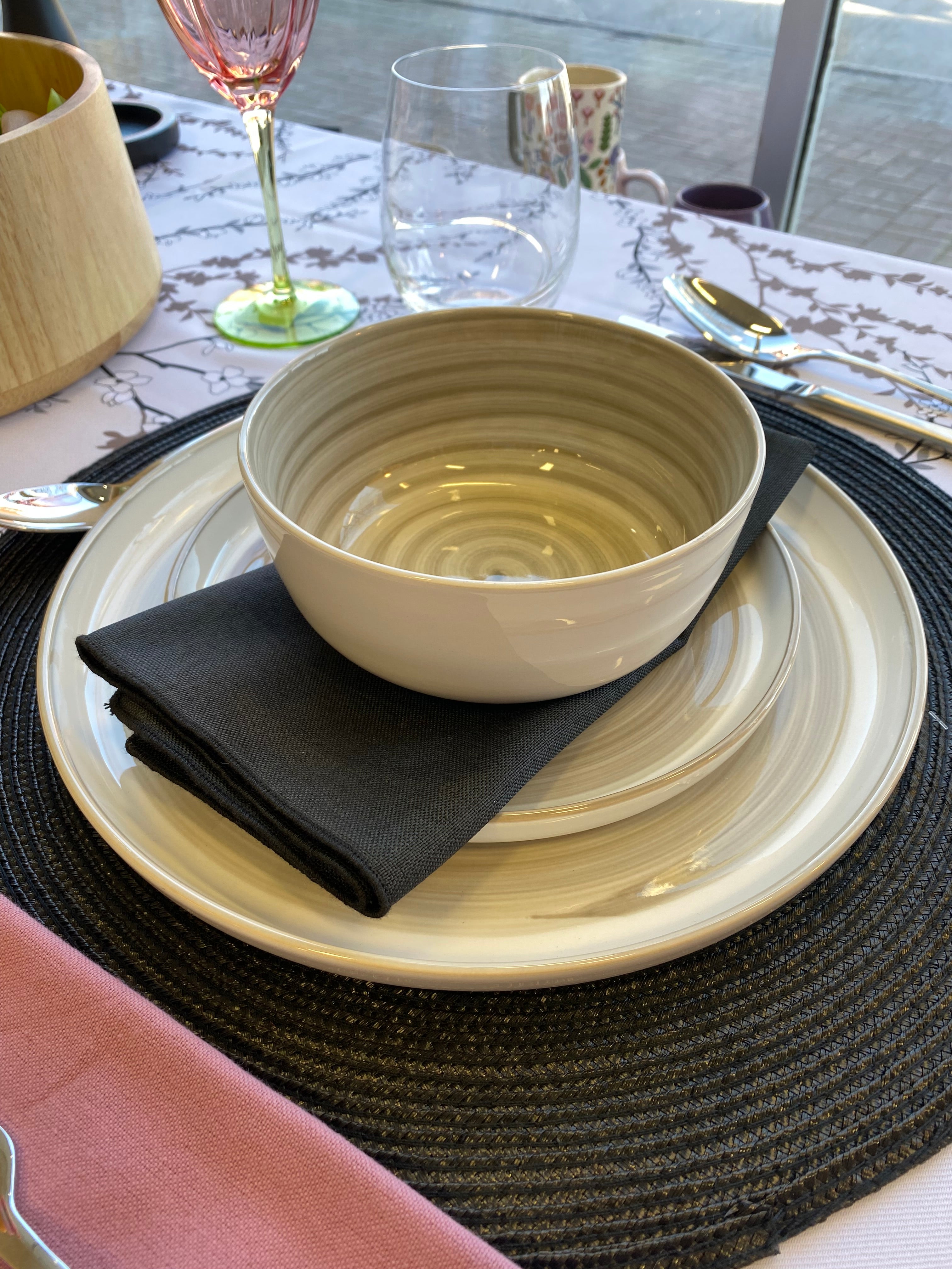 ENS. VAISSELLE 12 PIECES ASTRA TAN