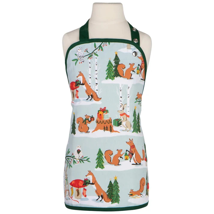 TABLIER POUR ENFANT FORÊT DES FÊTES