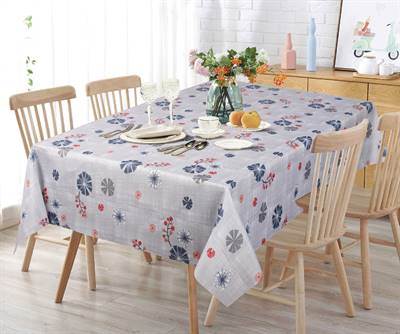 NAPPE 58 X 108  JOY BLEUE