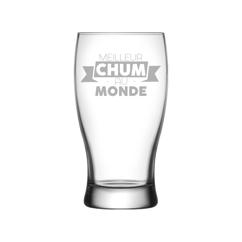 VERRE A BIERE - MEILLEUR CHUM AU MONDE