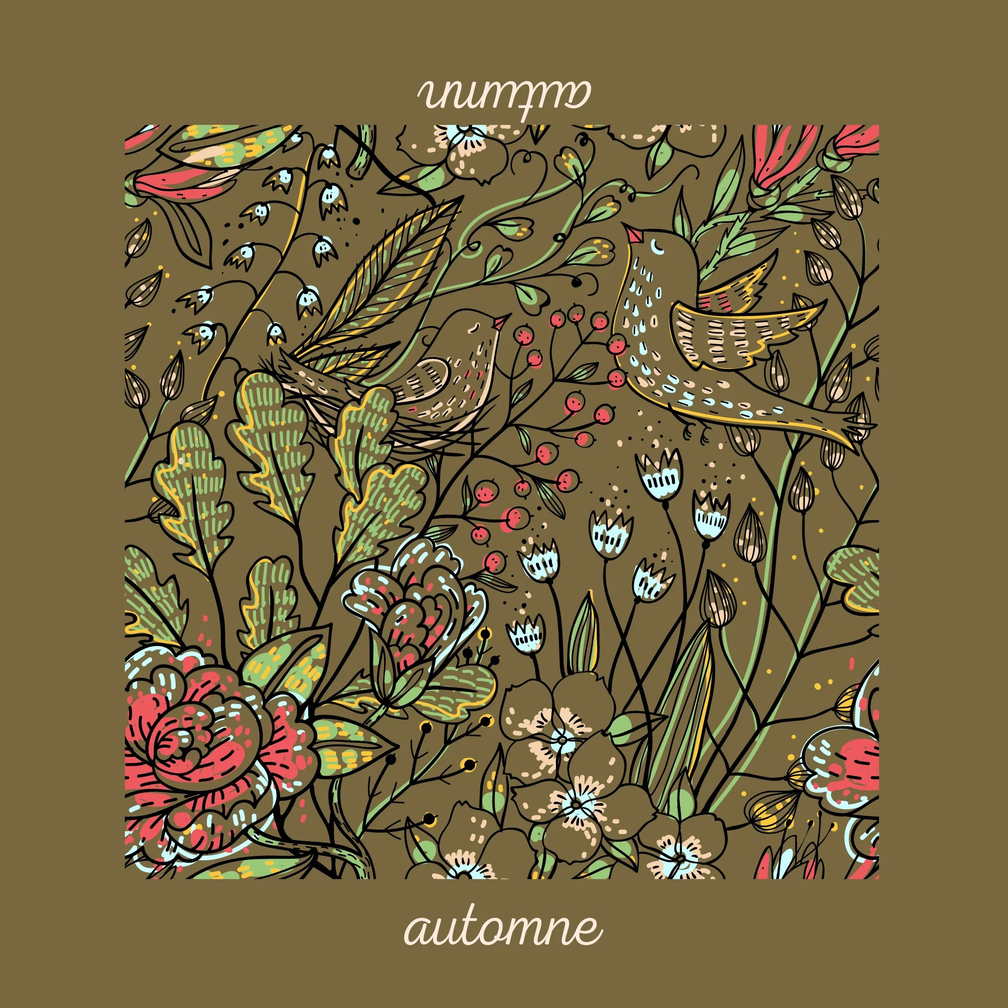 PQT 4 SERVIETTES SAISONS