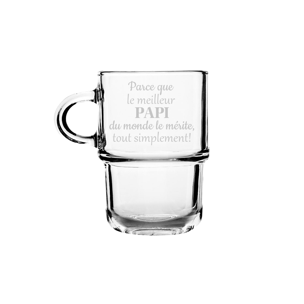TASSE CAFÉ 12 OZ - MEILLEUR PAPI