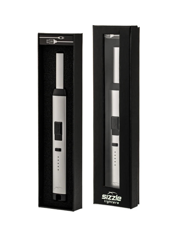 BRIQUET USB ARC SIZZLE ARGENT