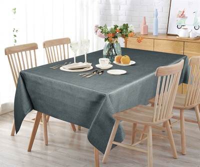 NAPPE 58 X 94 UNIE CHARBON