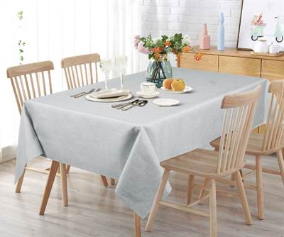 NAPPE 58 X 108 UNIE GRISE PÂLE