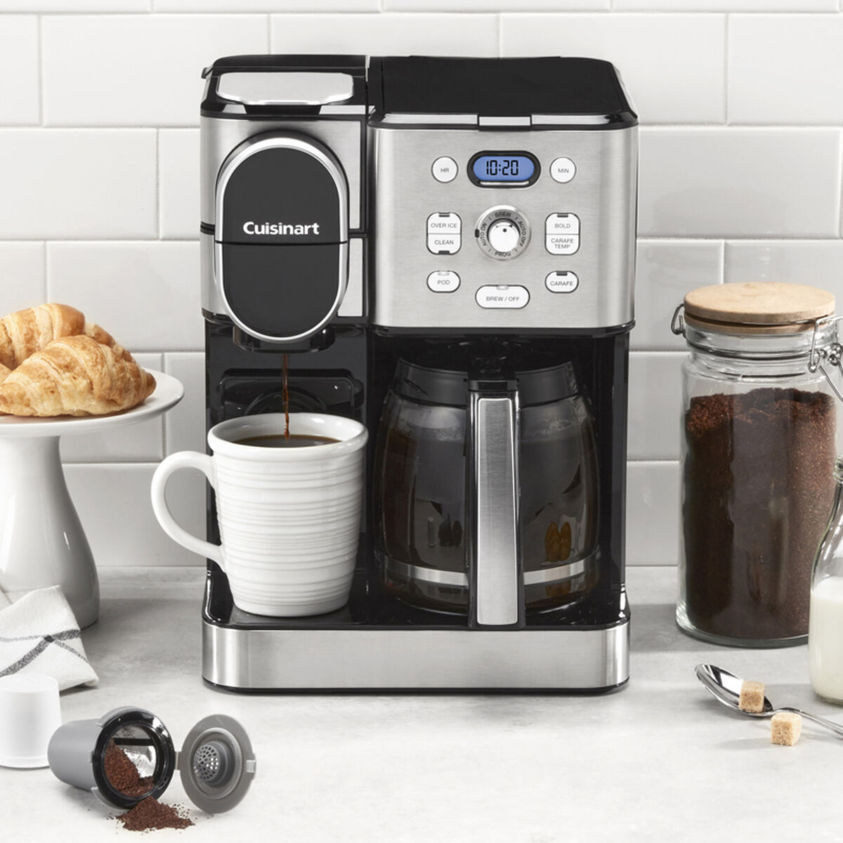 CAFETIÈRE 2 EN 1 CUISINART