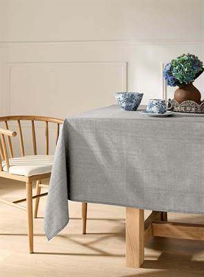 NAPPE 60 X 90 FAUX LIN - GRISE