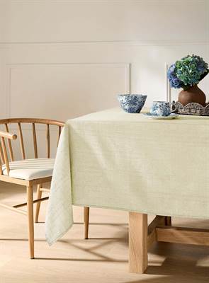 NAPPE 60 X 120 FAUX LIN - IVOIRE