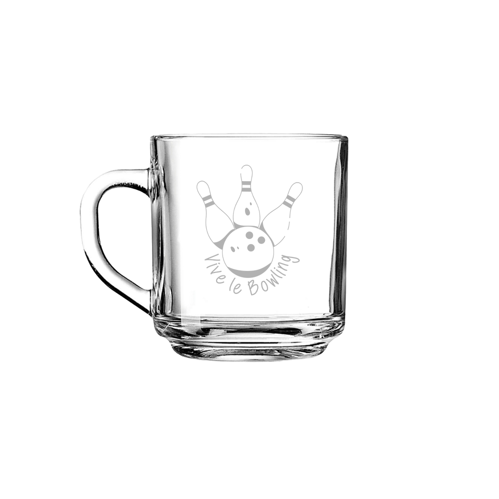 TASSE A CAFÉ 10 OZ - VIVE LE BOWLING