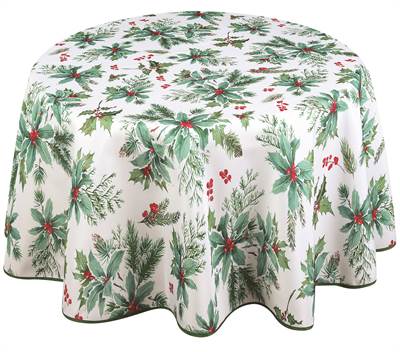 NAPPE 58 X 78  HOLLY JOLLY