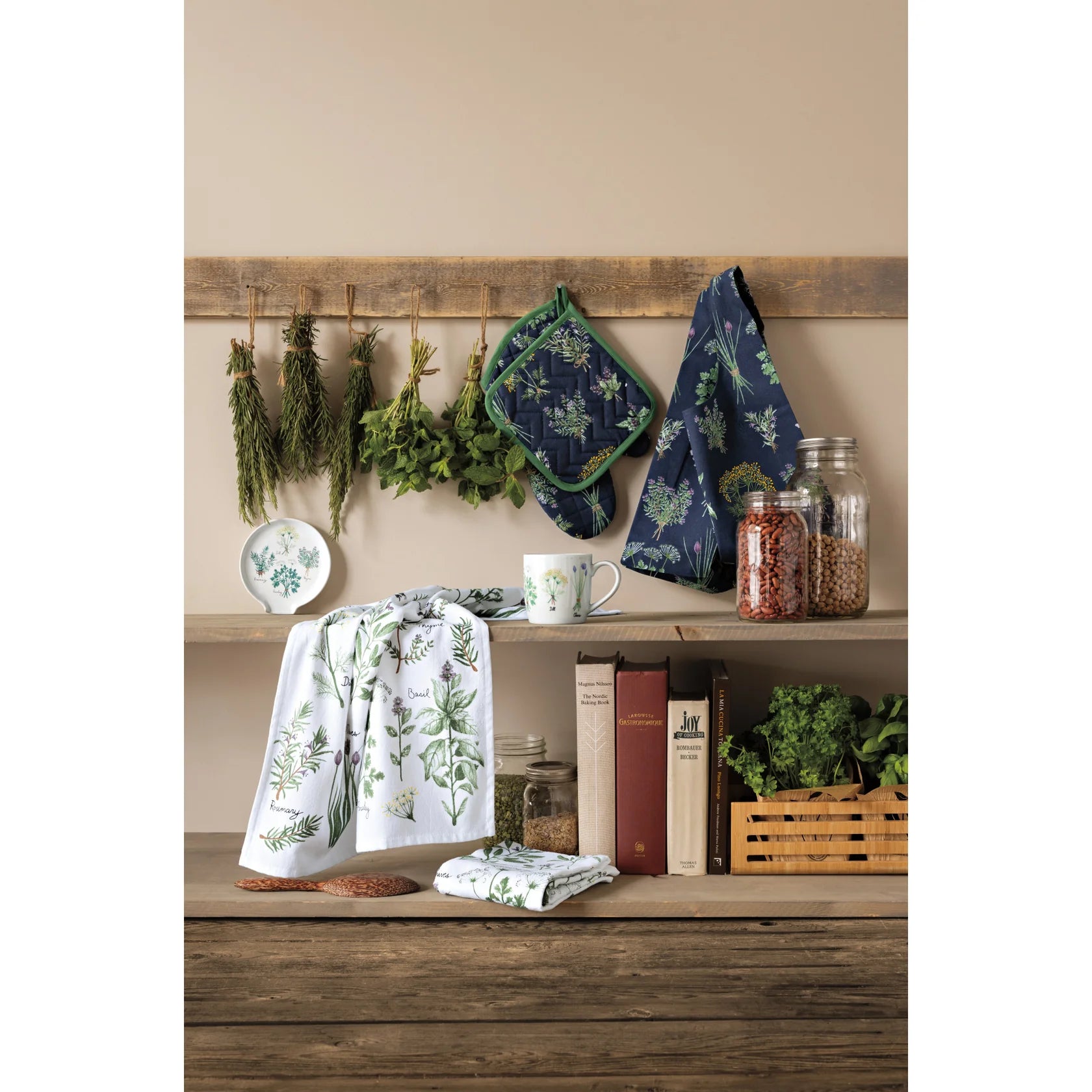 ENS. 2 MITAINES FOUR HERBES FRAICHES