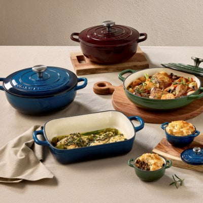 CASSEROLE EN FONTE BLEUE 6.2 L