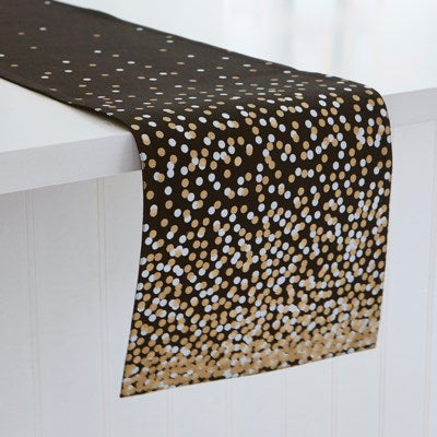 CHEMIN DE TABLE 13 X 72  CONFETTI