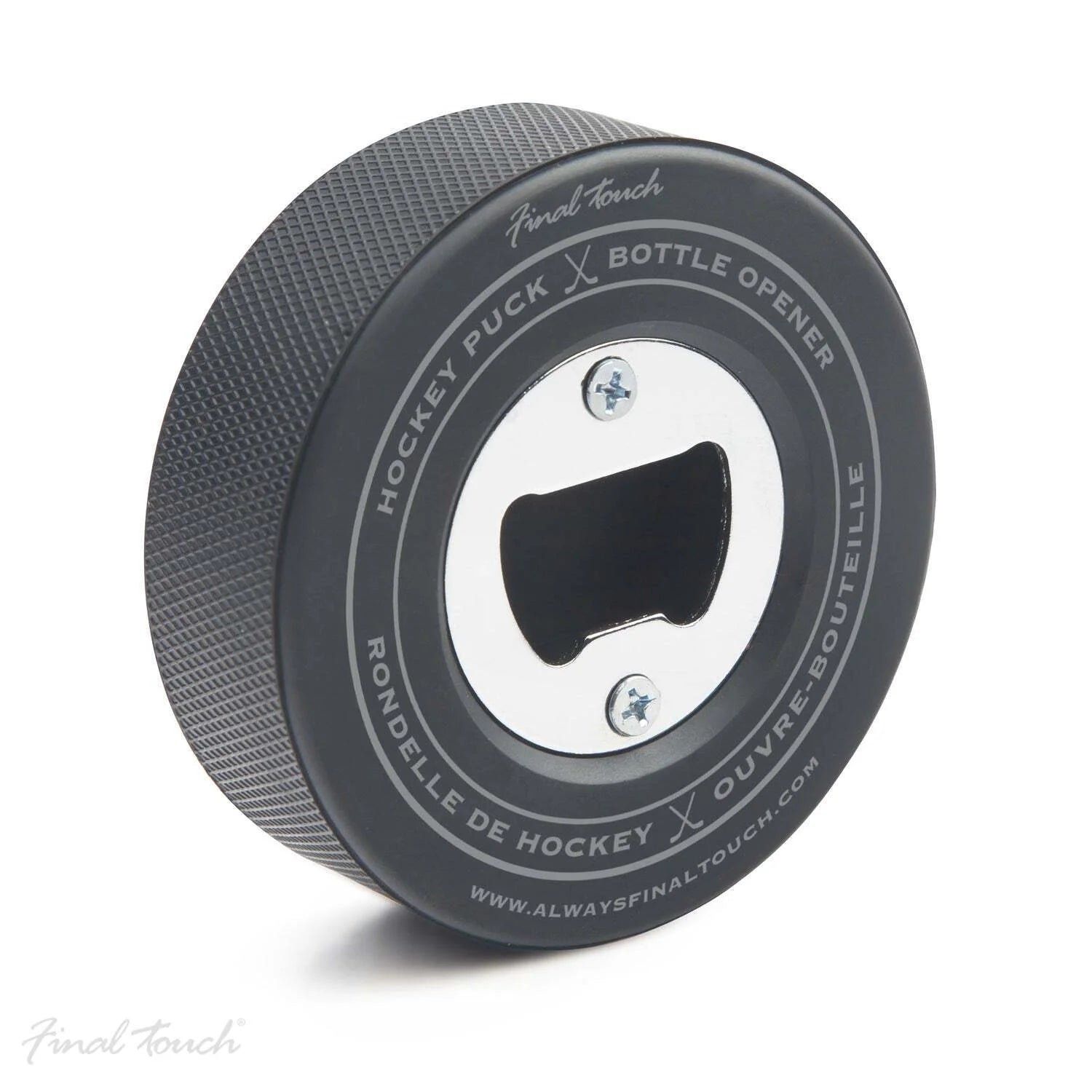 OUVRE BOUTEILLE RONDELLE DE HOCKEY