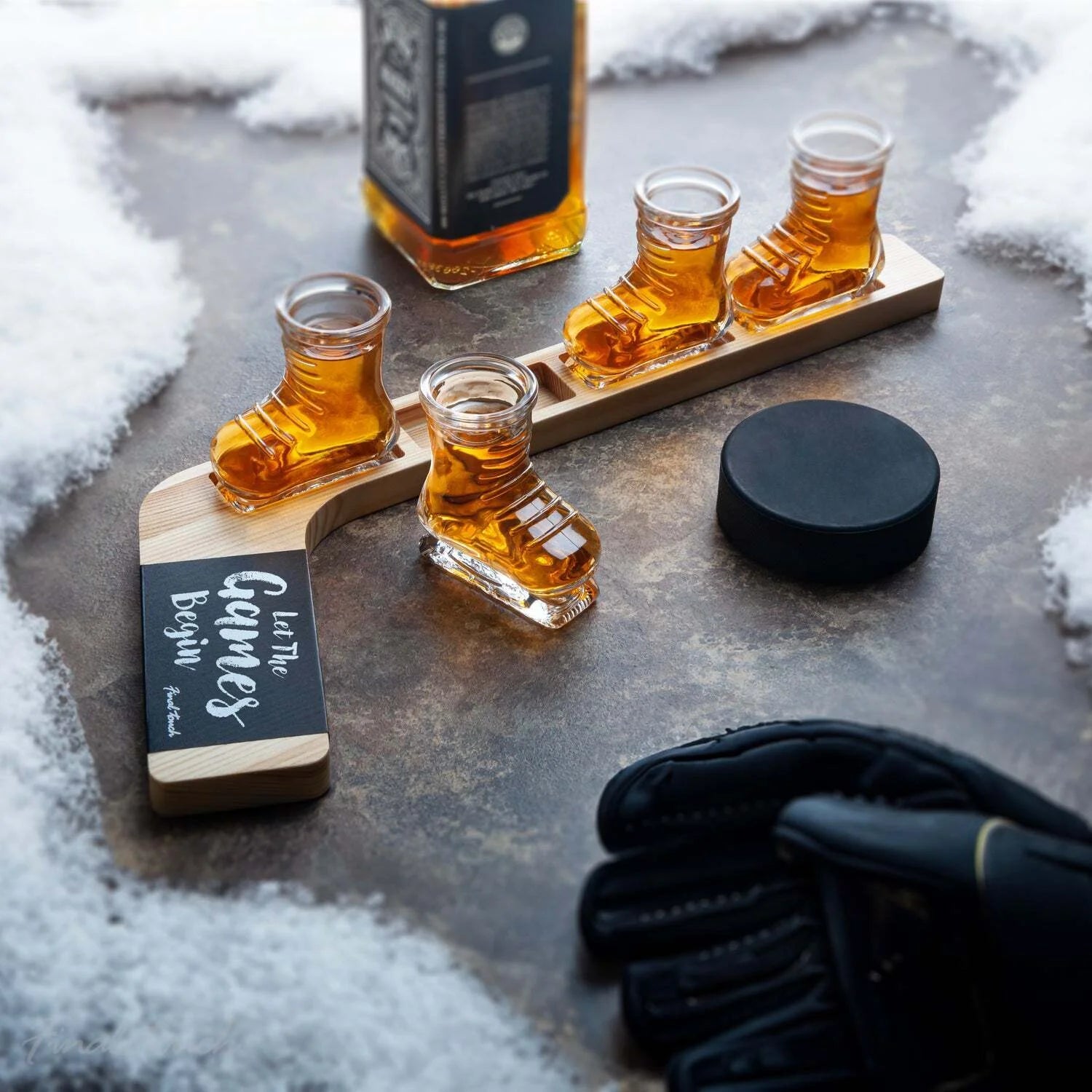 ENS. 4 VERRES SHOOTER  HOCKEY