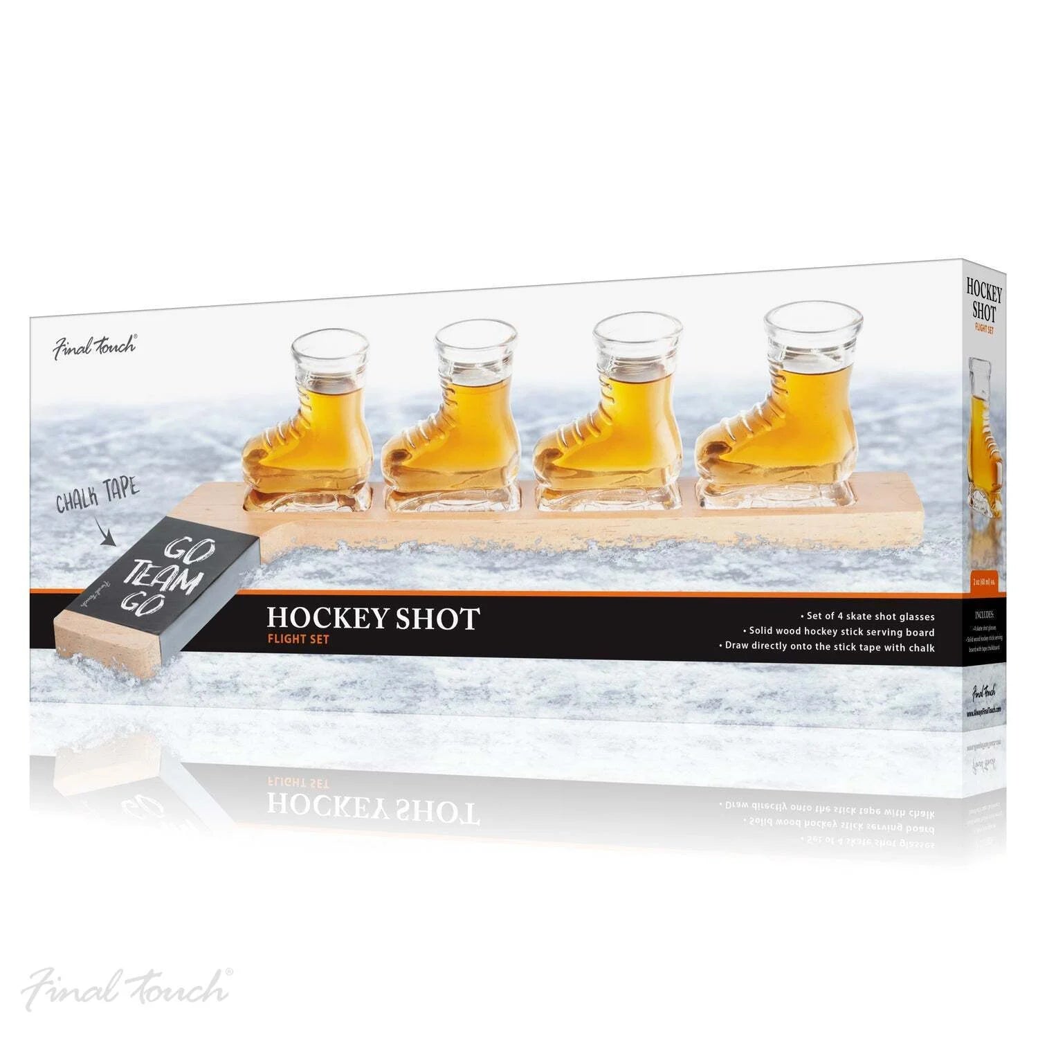 ENS. 4 VERRES SHOOTER  HOCKEY